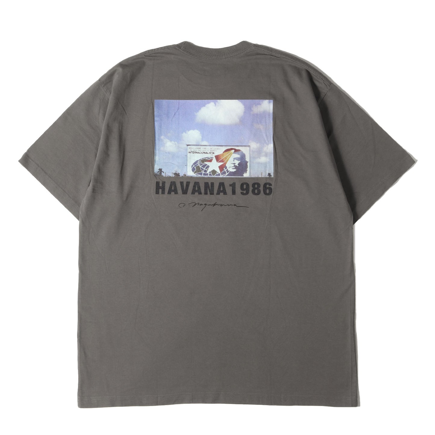 21SS ×長濱治 フォト グラフィック Tシャツ
