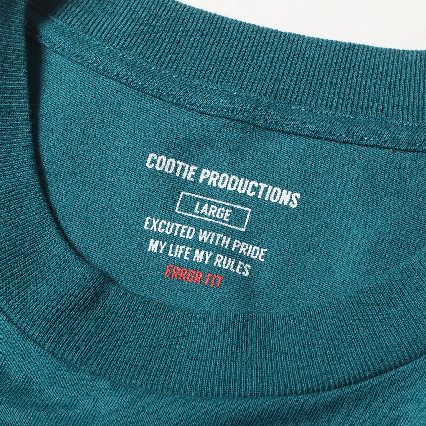 21SS エラーフィット オーバーサイズ ヘビー Tシャツ(Open End Yarn Error Fit S/S Tee)