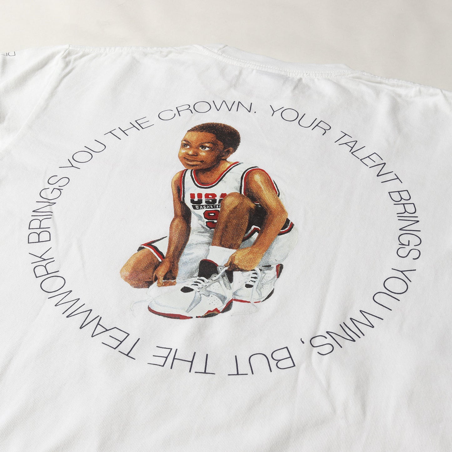 21SS ×mami 少年イラスト ロングスリーブ Tシャツ(Barcelona 92 Boy L/S T-shirt)