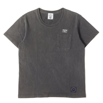 ピグメントダイ加工 ヘビー ポケット Tシャツ
