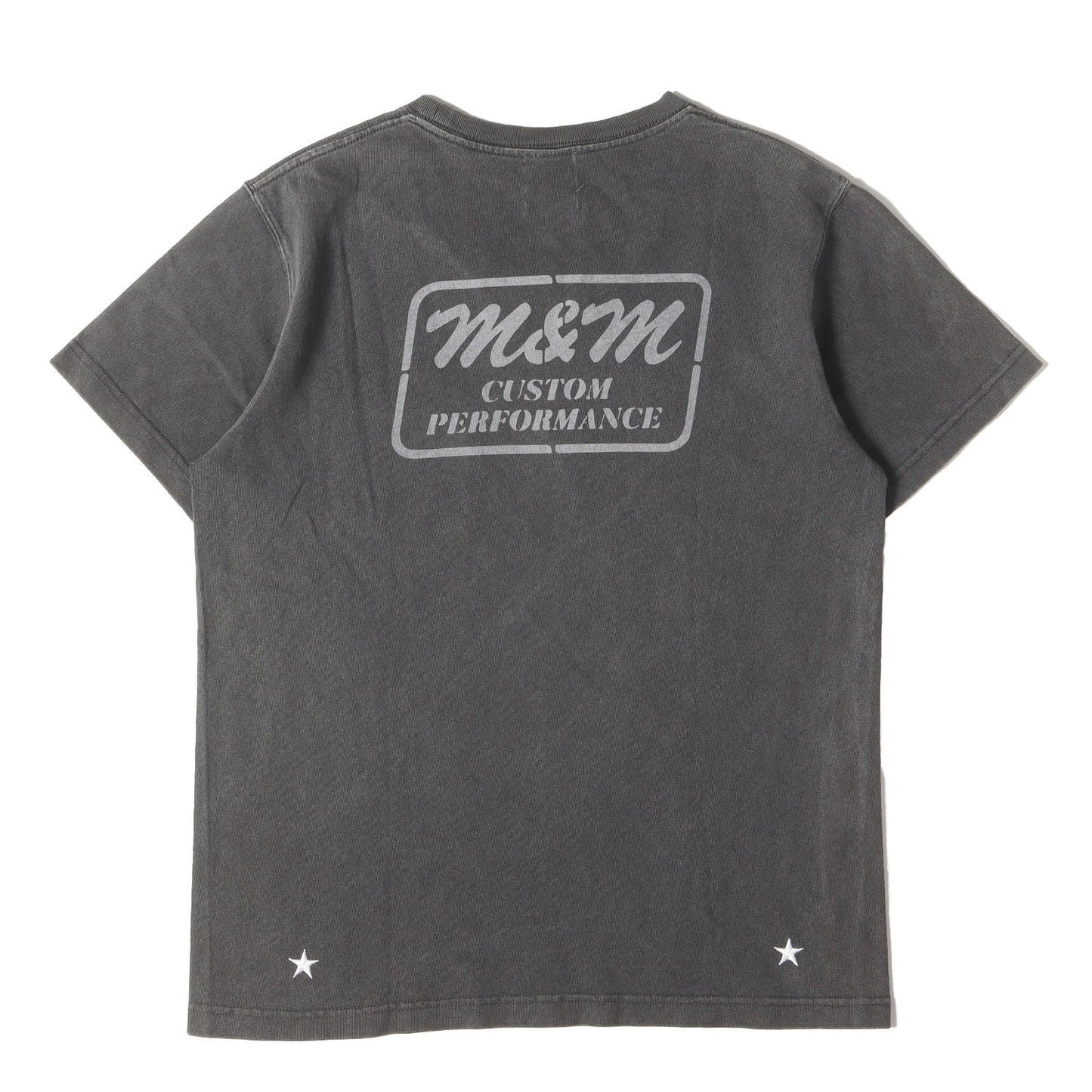 ピグメントダイ加工 ヘビー ポケット Tシャツ