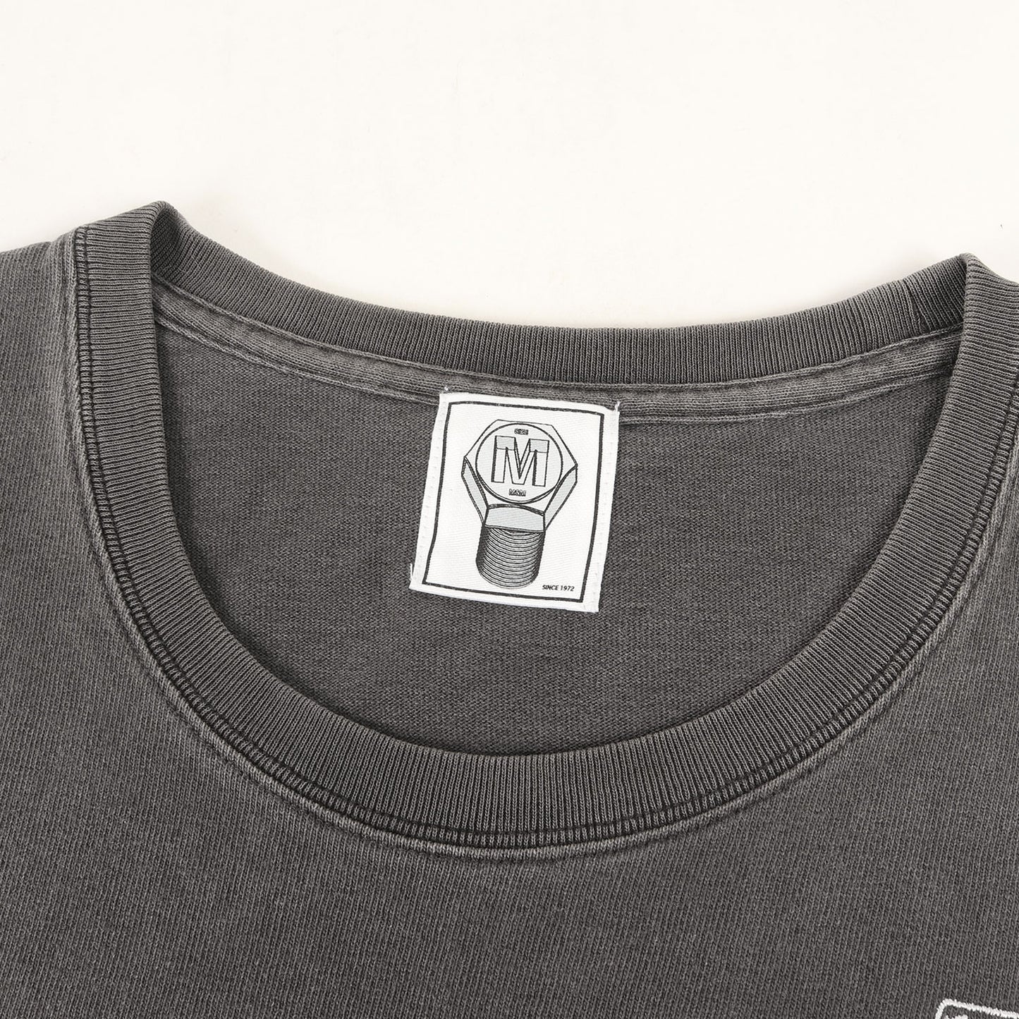 ピグメントダイ加工 ヘビー ポケット Tシャツ