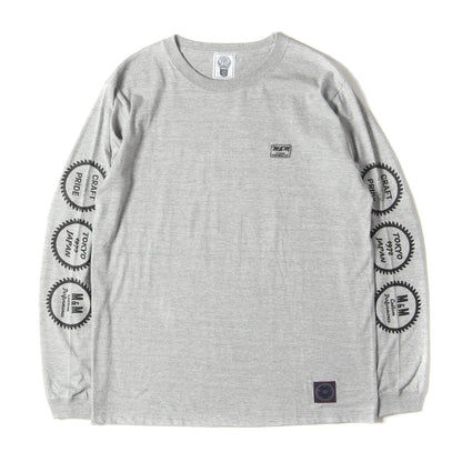 チップソー グラフィック ロングスリーブ Tシャツ