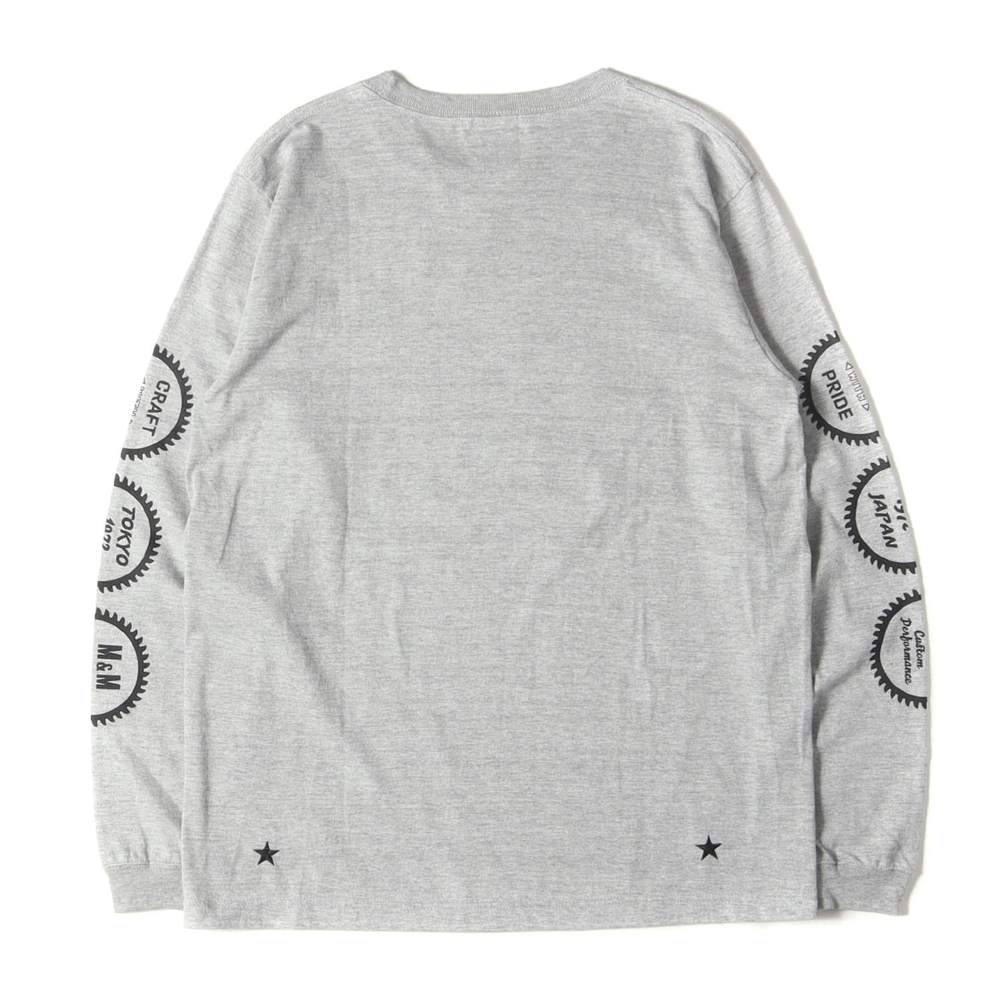 チップソー グラフィック ロングスリーブ Tシャツ