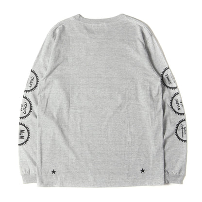 チップソー グラフィック ロングスリーブ Tシャツ