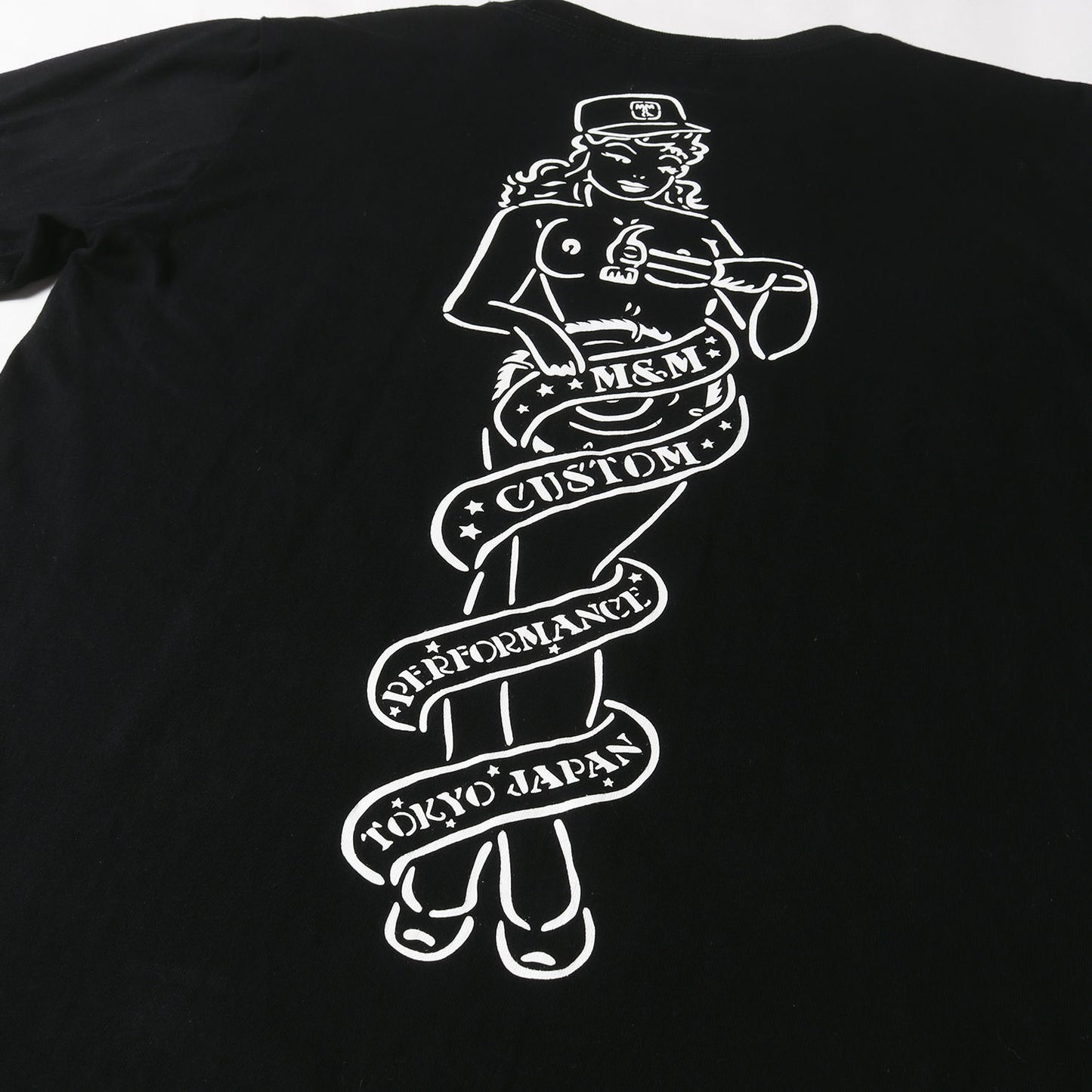 レディー グラフィック ロングスリーブ Tシャツ