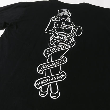 レディー グラフィック ロングスリーブ Tシャツ