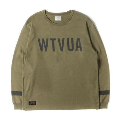 WTVUAロゴ ヘビー ロングスリーブ Tシャツ(HELLWEEK LS : WTVUA)