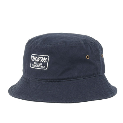 ブランドロゴ ツイル バケットハット