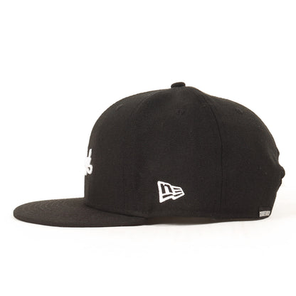 ×NEW ERA クラシックロゴ スナップバック ベースボールキャップ