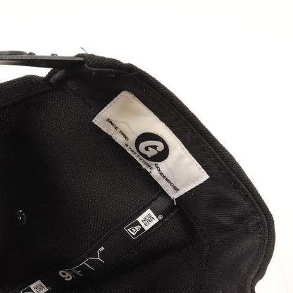 ×NEW ERA クラシックロゴ スナップバック ベースボールキャップ