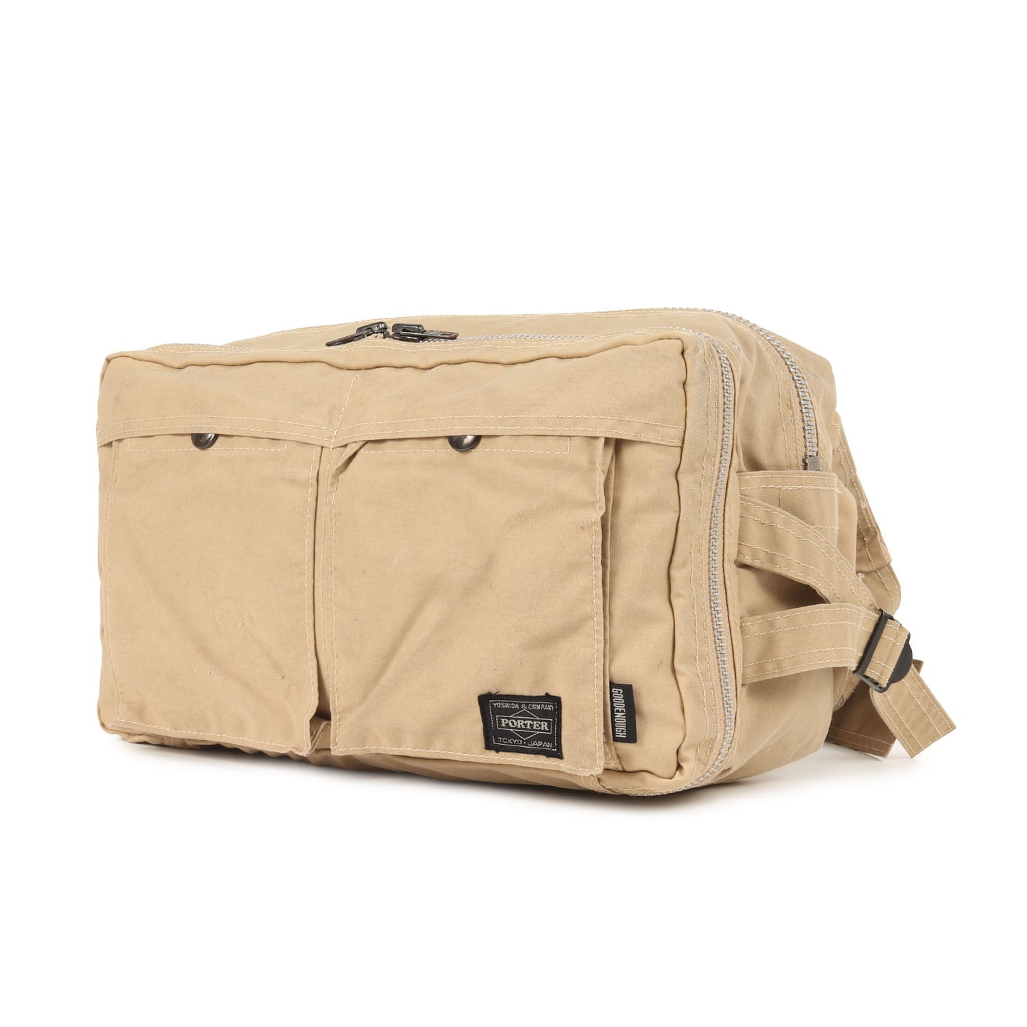 90s ×PORTER テントクロス ウエストバッグ