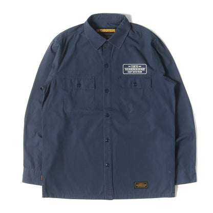 ブランドロゴ コットン ワークシャツ (CLASSIC WORK / C-SHIRT . LS)
