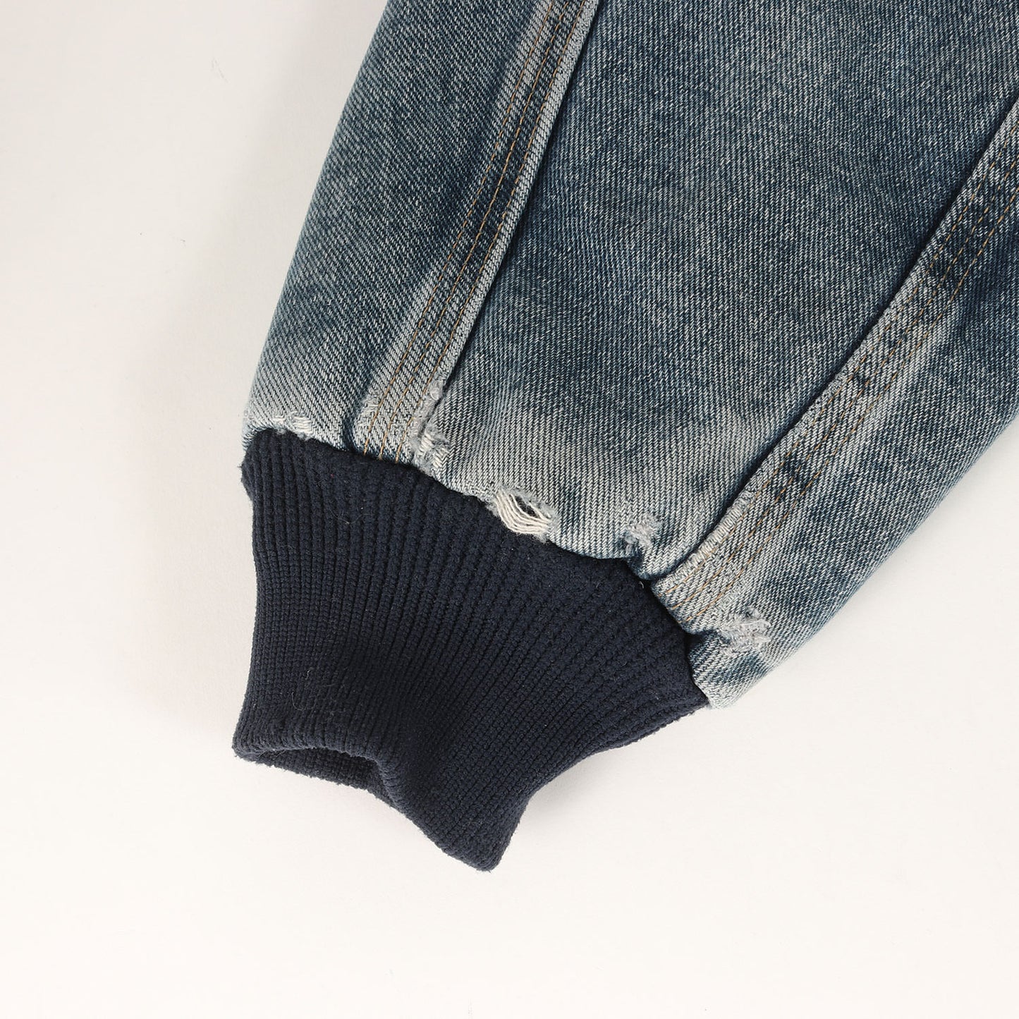 [スペシャル] 90s 裏地 ネイティブ柄 デニム アクティブジャケット / USA製 星タグ