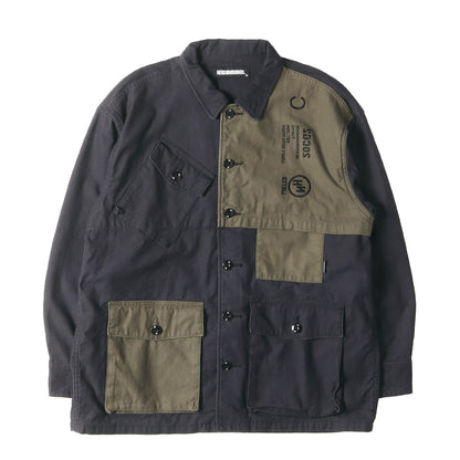 20AW バックサテン コンバット シャツ(COMBAT / C-SHIRT. LS)
