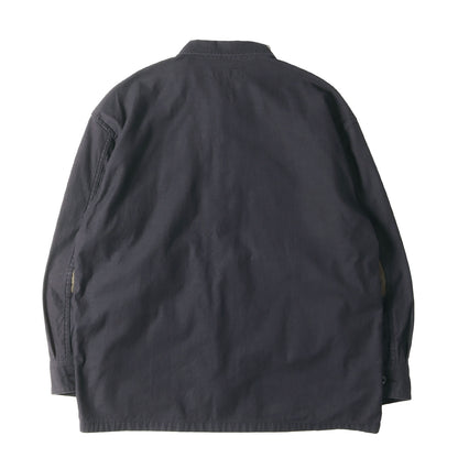 20AW バックサテン コンバット シャツ(COMBAT / C-SHIRT. LS)