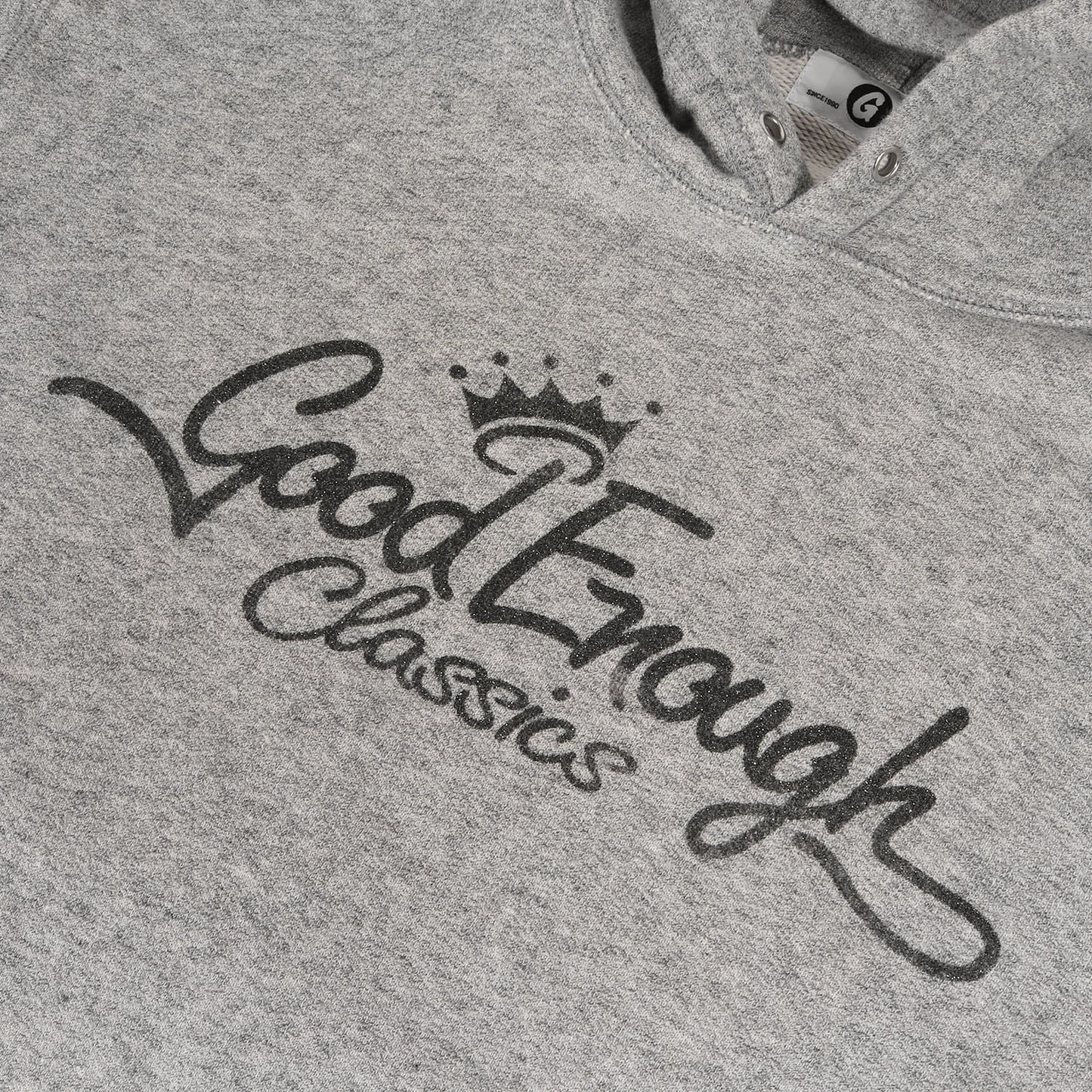 クラシックロゴ ラメプリント スウェットパーカー