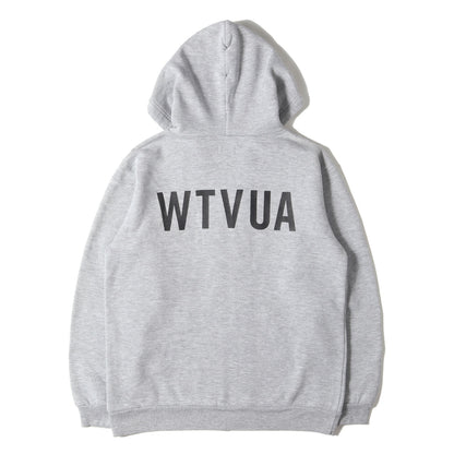 WTVUAロゴ ジップ スウェットパーカー(HELLWEEK ZIP UP WTVUA)