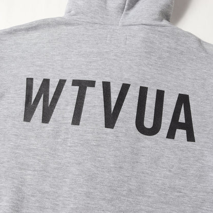 WTVUAロゴ ジップ スウェットパーカー(HELLWEEK ZIP UP WTVUA)