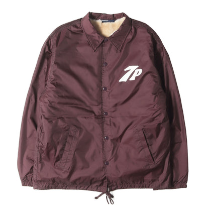 ブランドロゴ 裏ボア コーチジャケット(7P LOGO BOA COACH)