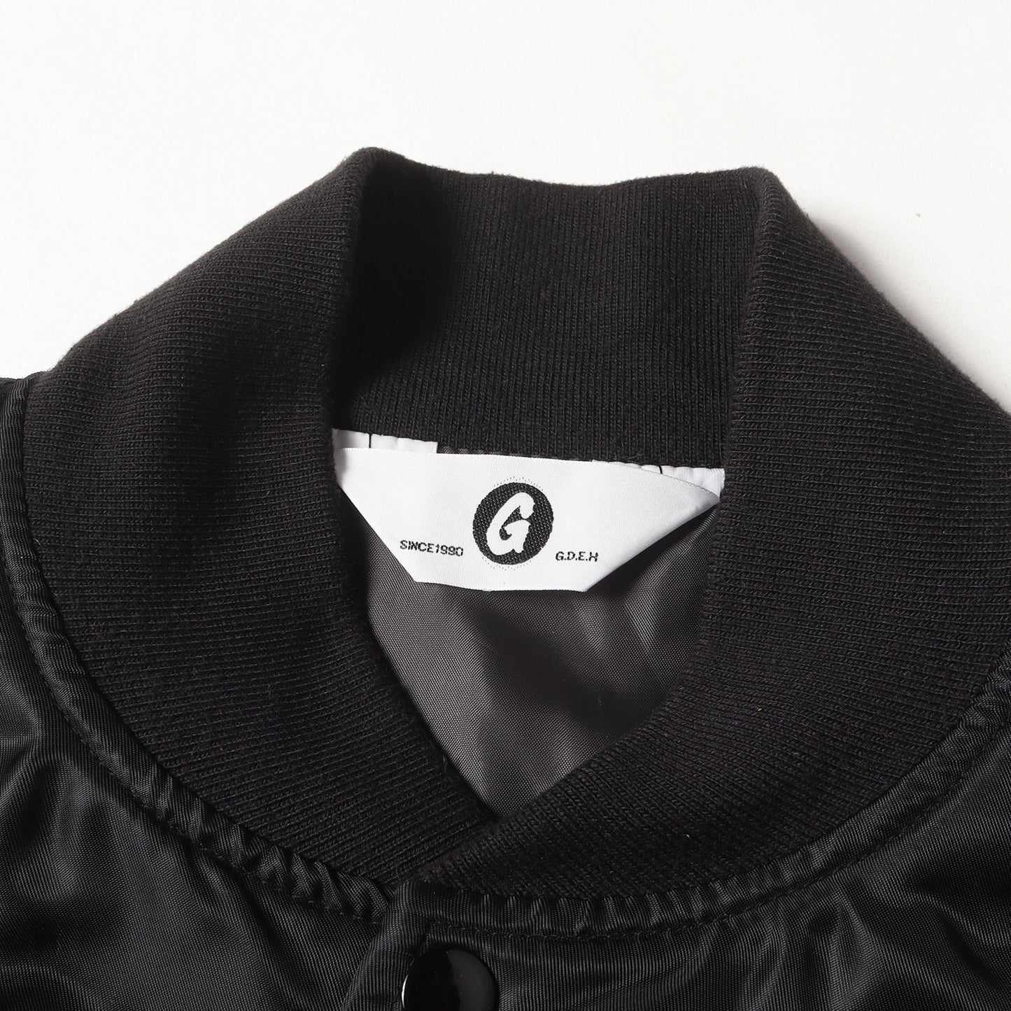 袖パンチングフェイクレザー MA-1フライトジャケット