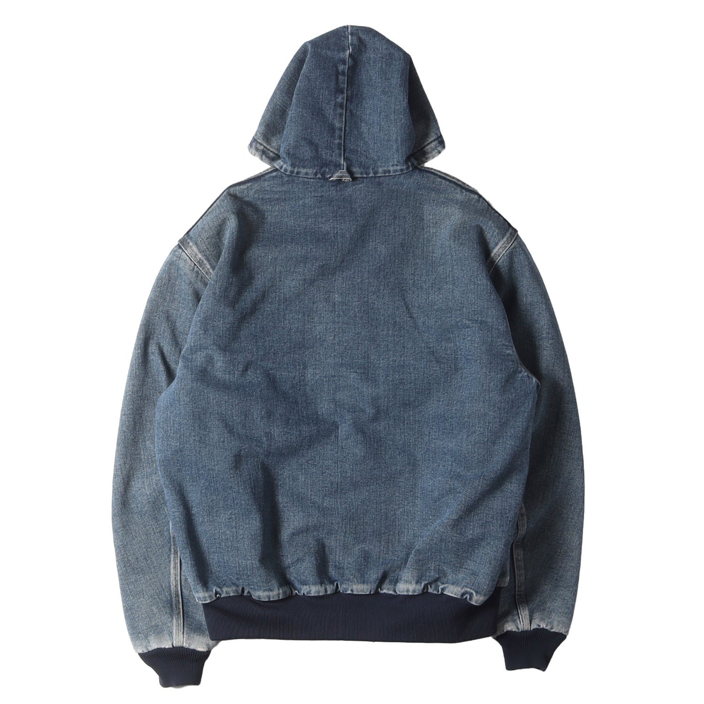 [スペシャル] 90s 裏地 ネイティブ柄 デニム アクティブジャケット / USA製 星タグ