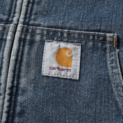 [スペシャル] 90s 裏地 ネイティブ柄 デニム アクティブジャケット / USA製 星タグ