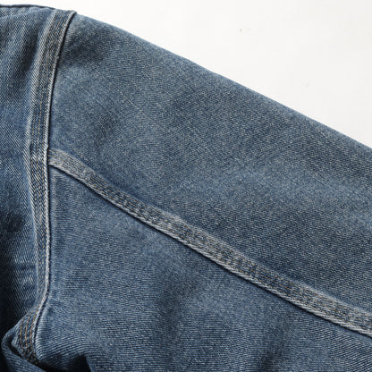 [スペシャル] 90s 裏地 ネイティブ柄 デニム アクティブジャケット / USA製 星タグ