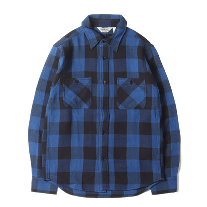 バッファローチェック ヘビー フランネルシャツ(HEAVY FLANNEL WORK SHIRTS)
