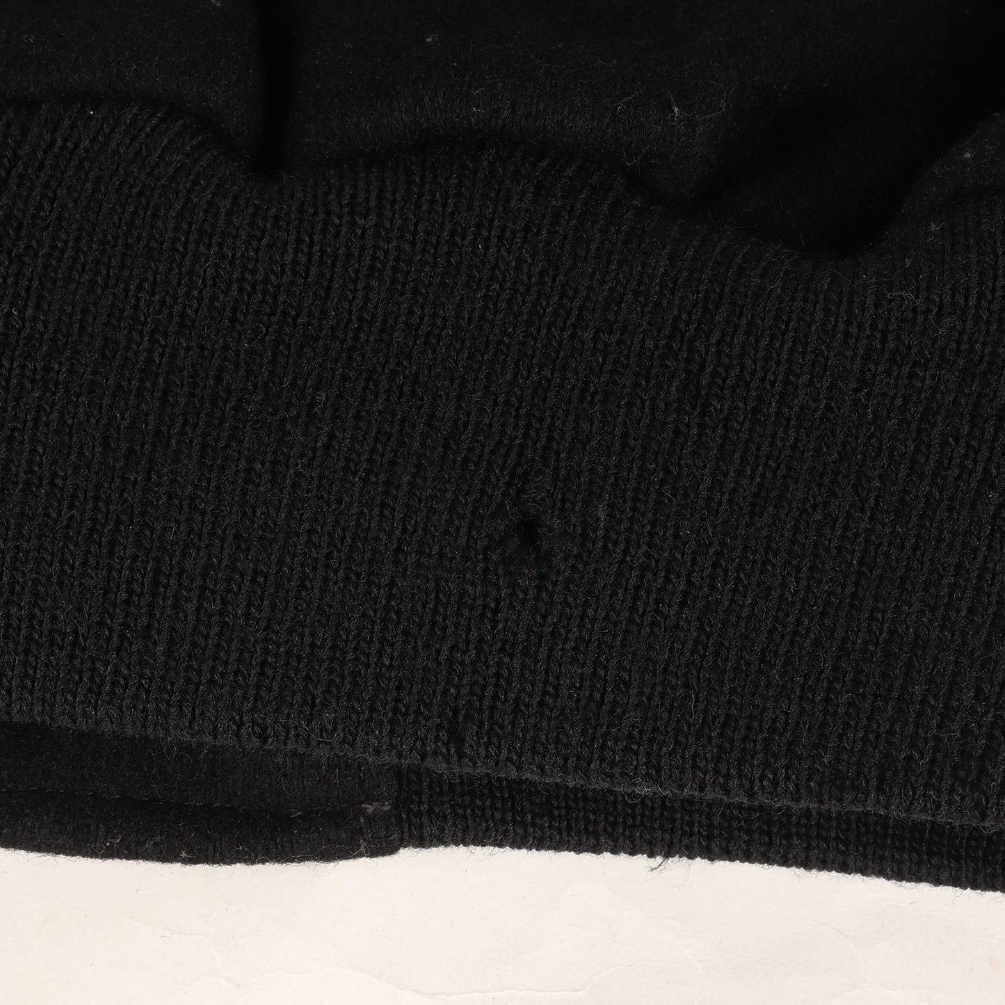 [USA製 白タグ] 80s 無地 袖レザー メルトンウール スタジャン