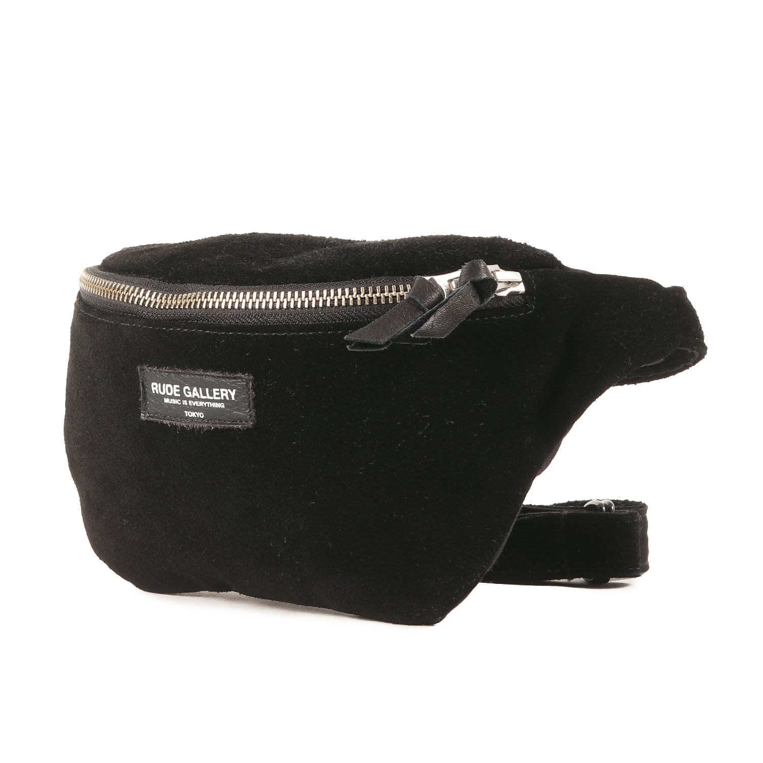 ルードギャラリー　ブラックレベル　キルティング　レザー　ウエストバッグ S*Y様 ルードギャラリー ブラック キルティングレザー ウエストバッグ