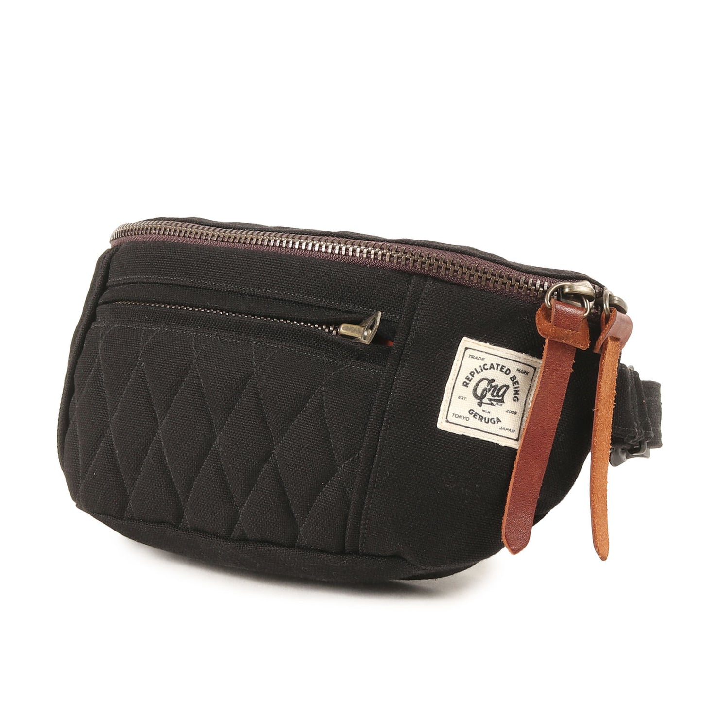 キャンバス キルティング スリングバッグ / ウエストバッグ(SLING BAG TYPE-02)