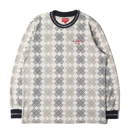総柄プリント ロングスリーブ Tシャツ(Motif L/S Top)