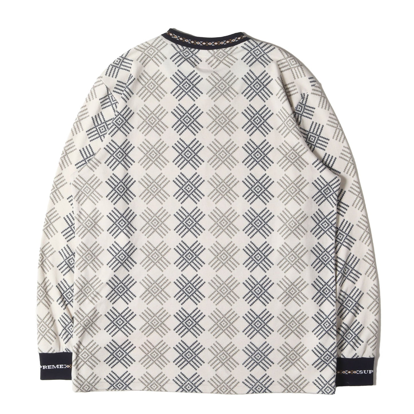 総柄プリント ロングスリーブ Tシャツ(Motif L/S Top)