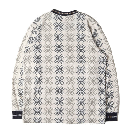 総柄プリント ロングスリーブ Tシャツ(Motif L/S Top)