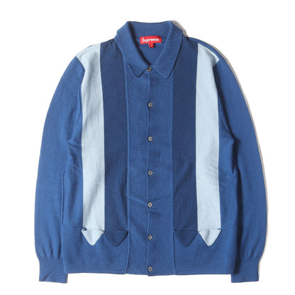 アローストライプ ウールニット ポロシャツ(Arrows Striped Polo Sweater)