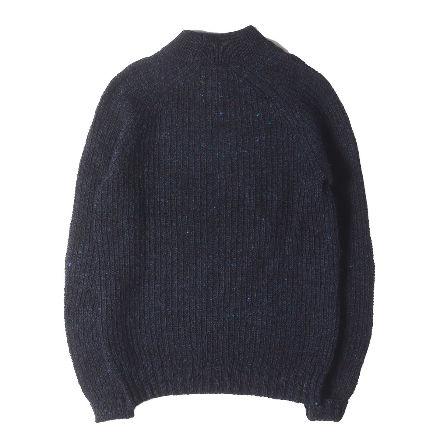 カラーネップ タートルネック ウールニット セーター(TURTLENECK SWEATER)
