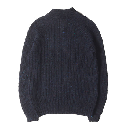 カラーネップ タートルネック ウールニット セーター(TURTLENECK SWEATER)