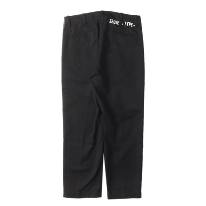 サイドライン T/Cツイル ワーク チノパンツ(CHINO PANTS TYPE-F)