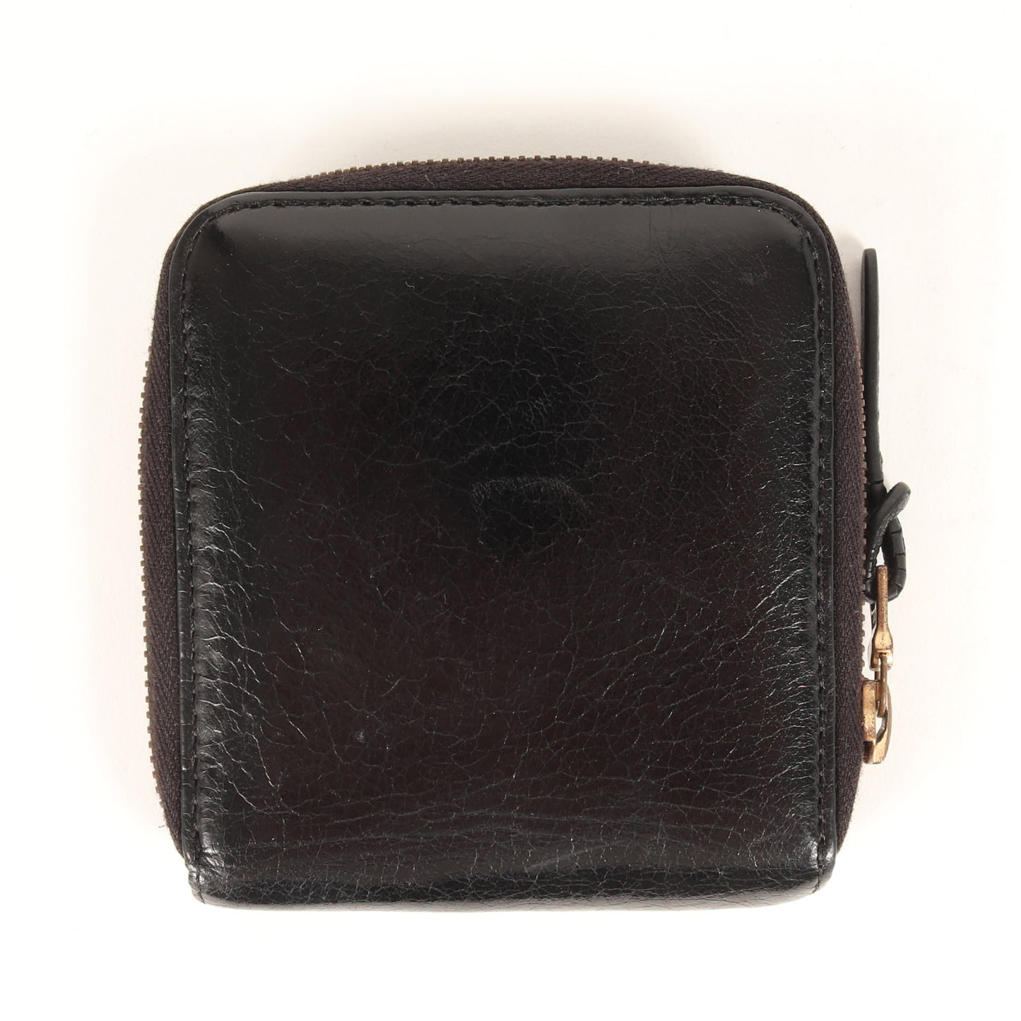 ラウンドジップ レザー ウォレット / 財布