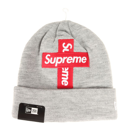 20AW ×NEW ERA クロスBOXロゴ ニット ビーニー(Cross Box Logo Beanie)