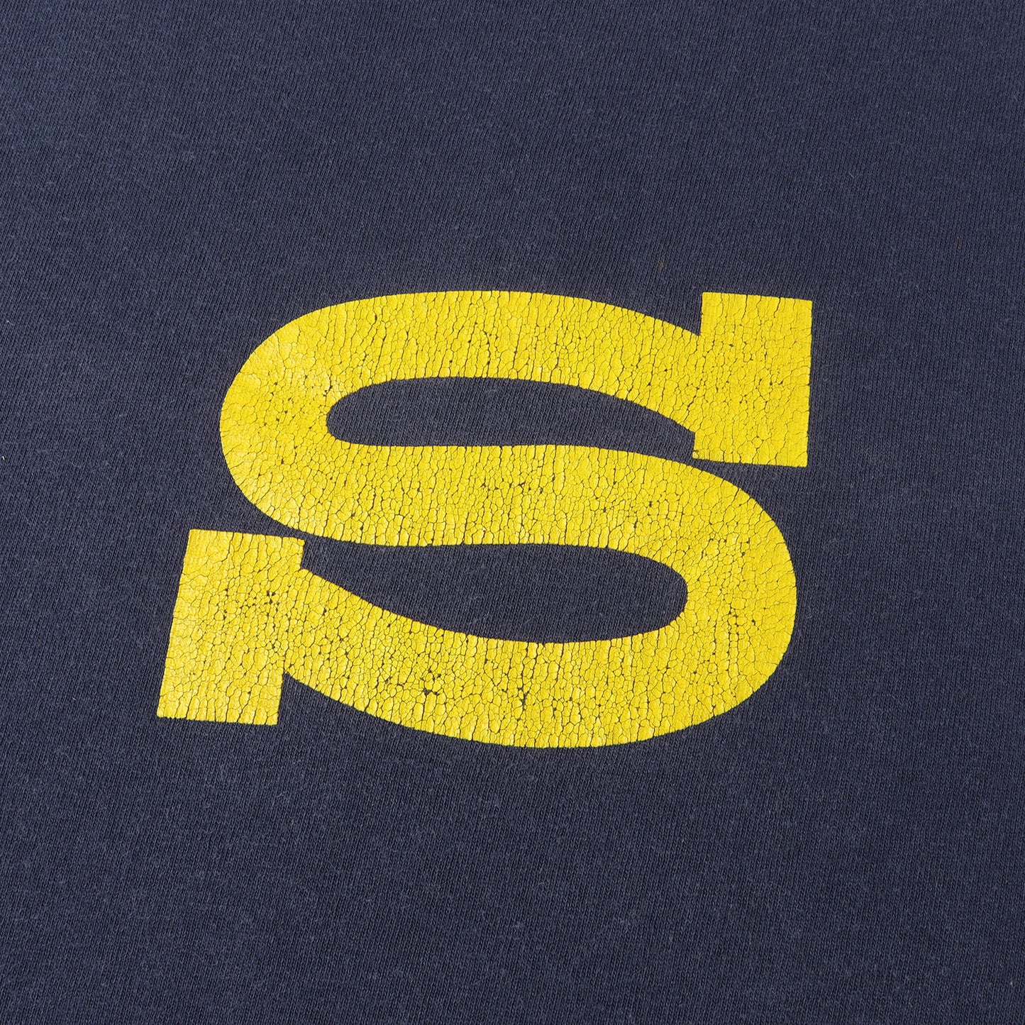 90s OLD STUSSY 紺タグ Sロゴ Tシャツ(USA製)