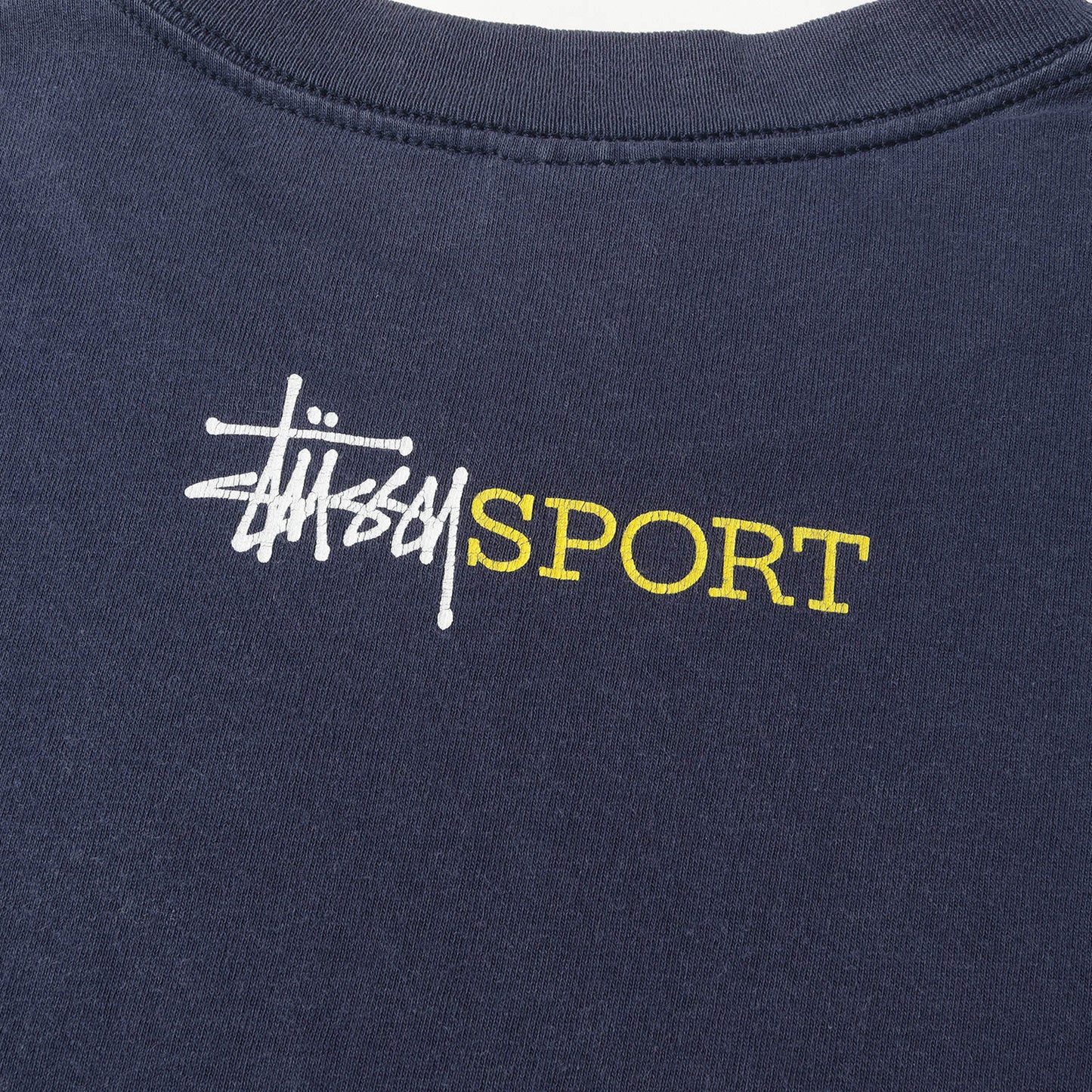 90s OLD STUSSY 紺タグ Sロゴ Tシャツ(USA製)