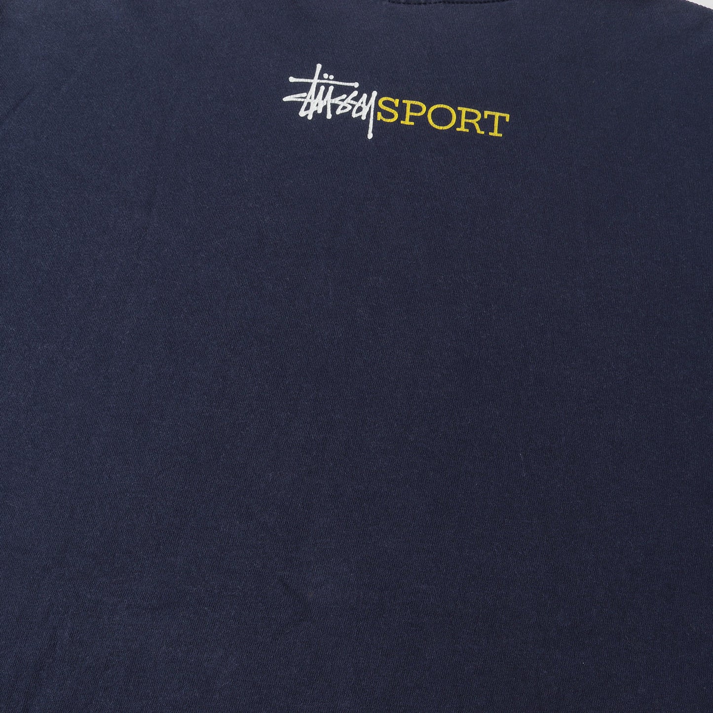 90s OLD STUSSY 紺タグ Sロゴ Tシャツ(USA製)