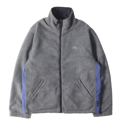 90s OLD STUSSY リバーシブル フリース ジャケット