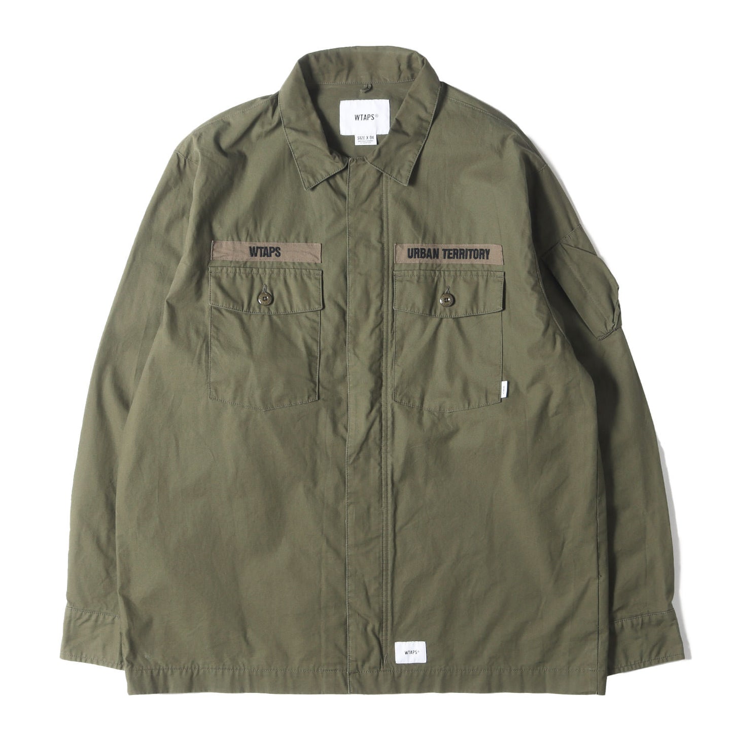21SS フライヤーズ ヘリクルー シャツジャケット(FLYERS / LS / COTTON．WEATHER)
