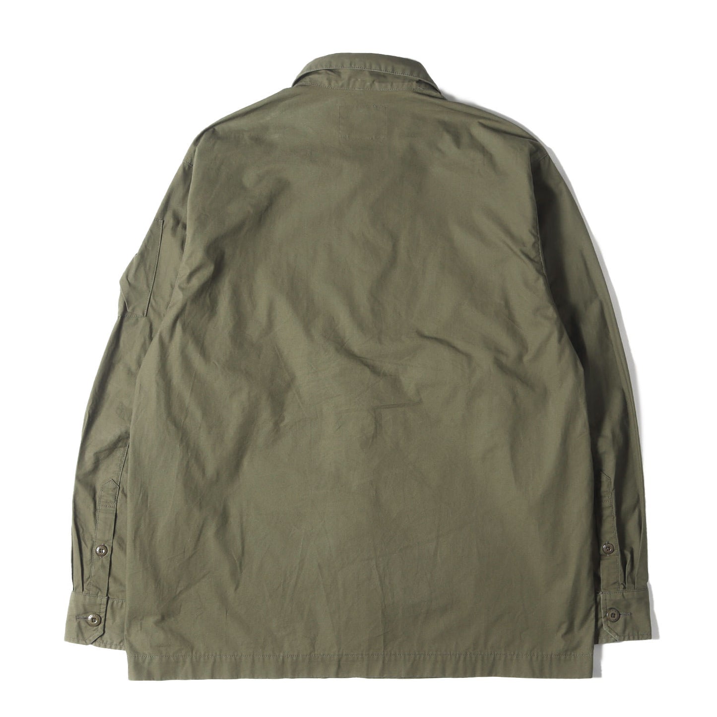 21SS フライヤーズ ヘリクルー シャツジャケット(FLYERS / LS / COTTON．WEATHER)