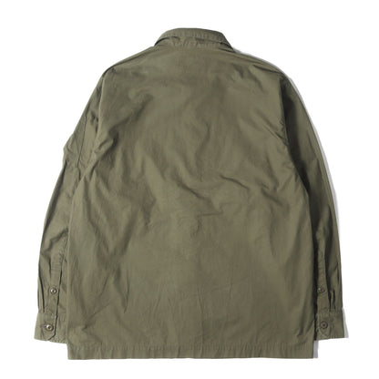 21SS フライヤーズ ヘリクルー シャツジャケット(FLYERS / LS / COTTON．WEATHER)