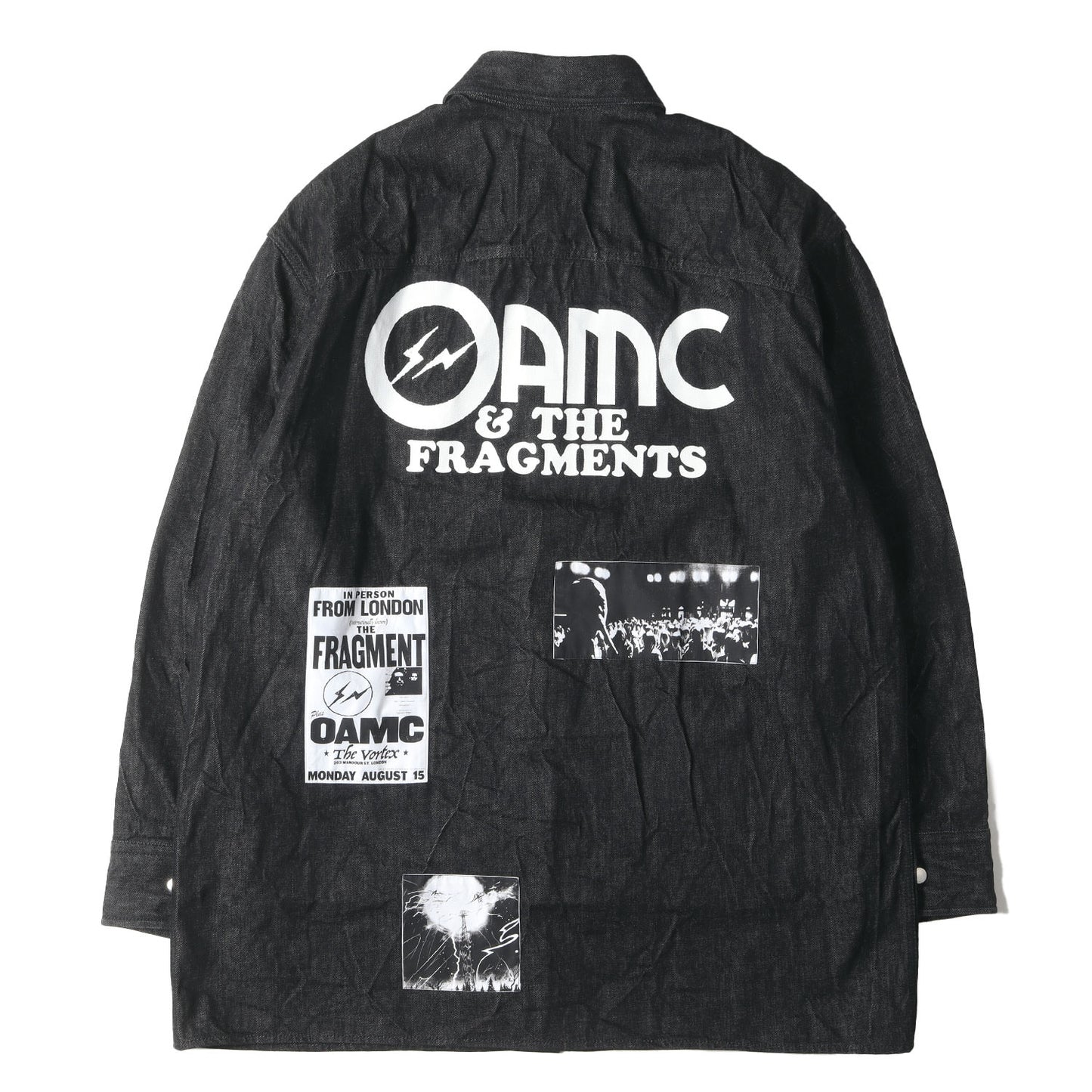 24AW ×fragment design オーバーサイズ デニムシャツ(Over Shirts)