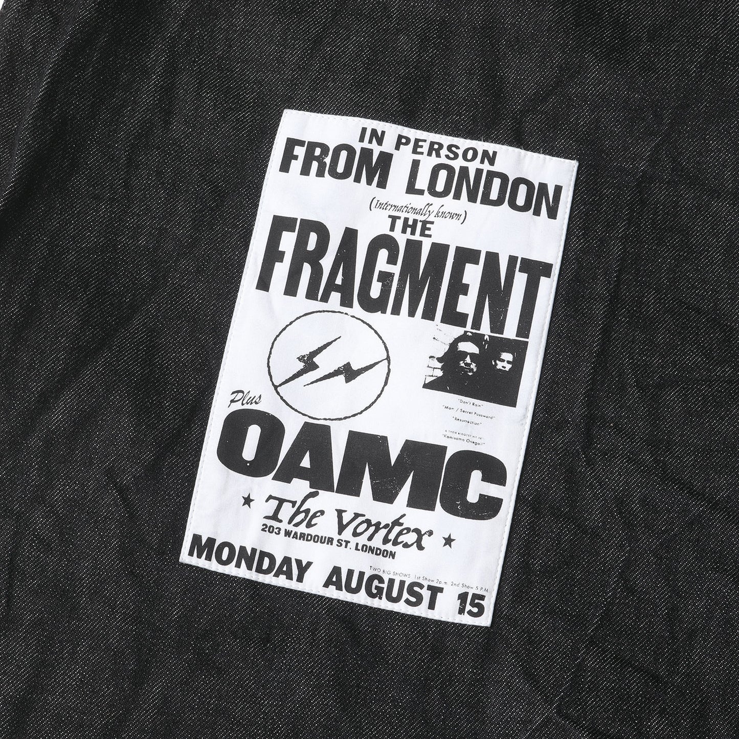 24AW ×fragment design オーバーサイズ デニムシャツ(Over Shirts)